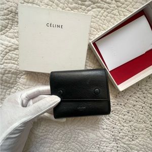 Celine women’s Black Wallet